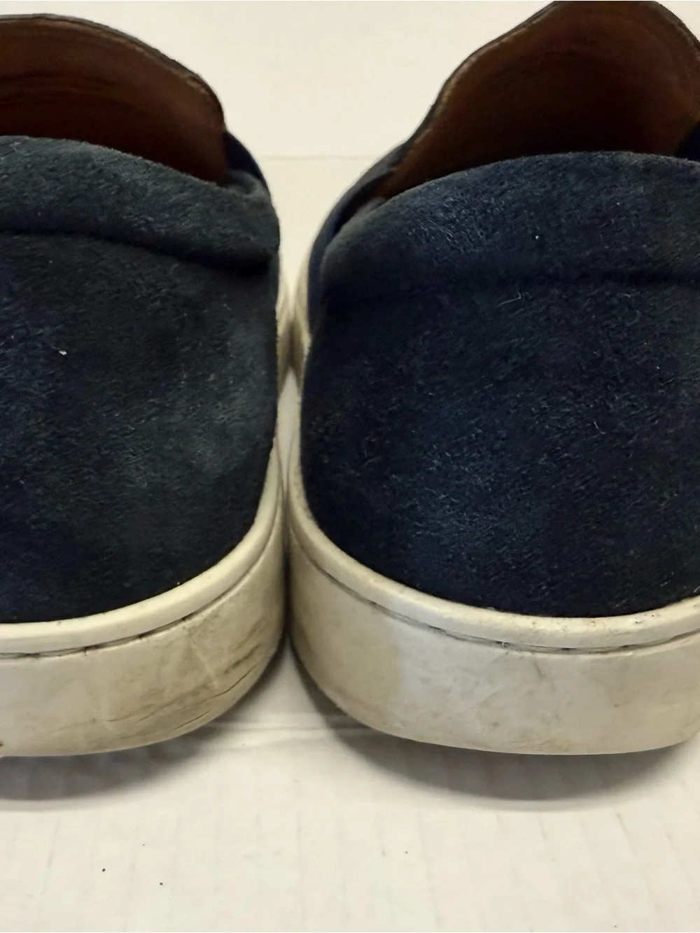 Donald J. Pliner Black Suede Slip-On Loafers